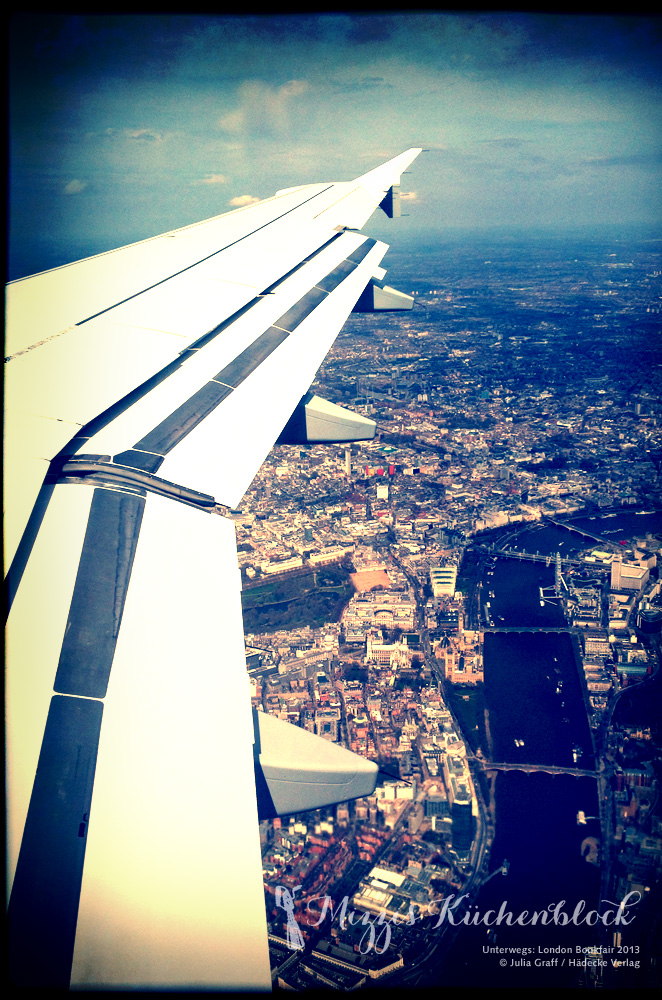Hinflug nach London