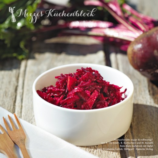 Rote-Bete-Aufstrich mit Apfel (vegan) · Rezept der Woche - Mizzis ...