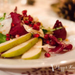 Weihnachts-Menü Teil 1 – Rucola-Salat mit Birnen
