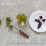 Rezept der Woche · Schwarze Walnüsse mit Ringelblumeneis